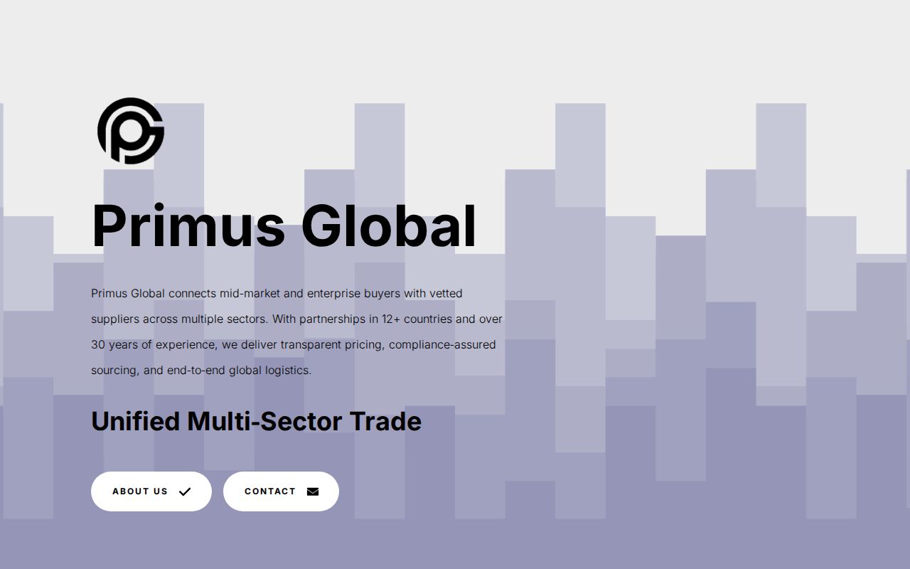 Primus Global — International Trade Solutions